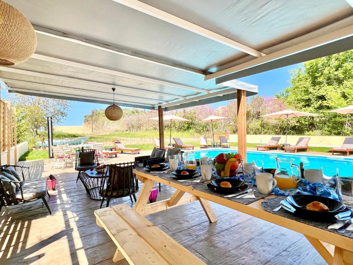 Beach Villa Verano With Private Pool By Dadovillas Сидарион Экстерьер фото